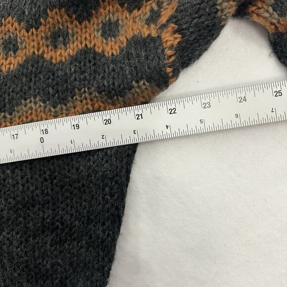 Natural Life Monroe Fairisle Cardigan Sweater XS/S Button Front Boho Bohemian - Picture 9 of 13